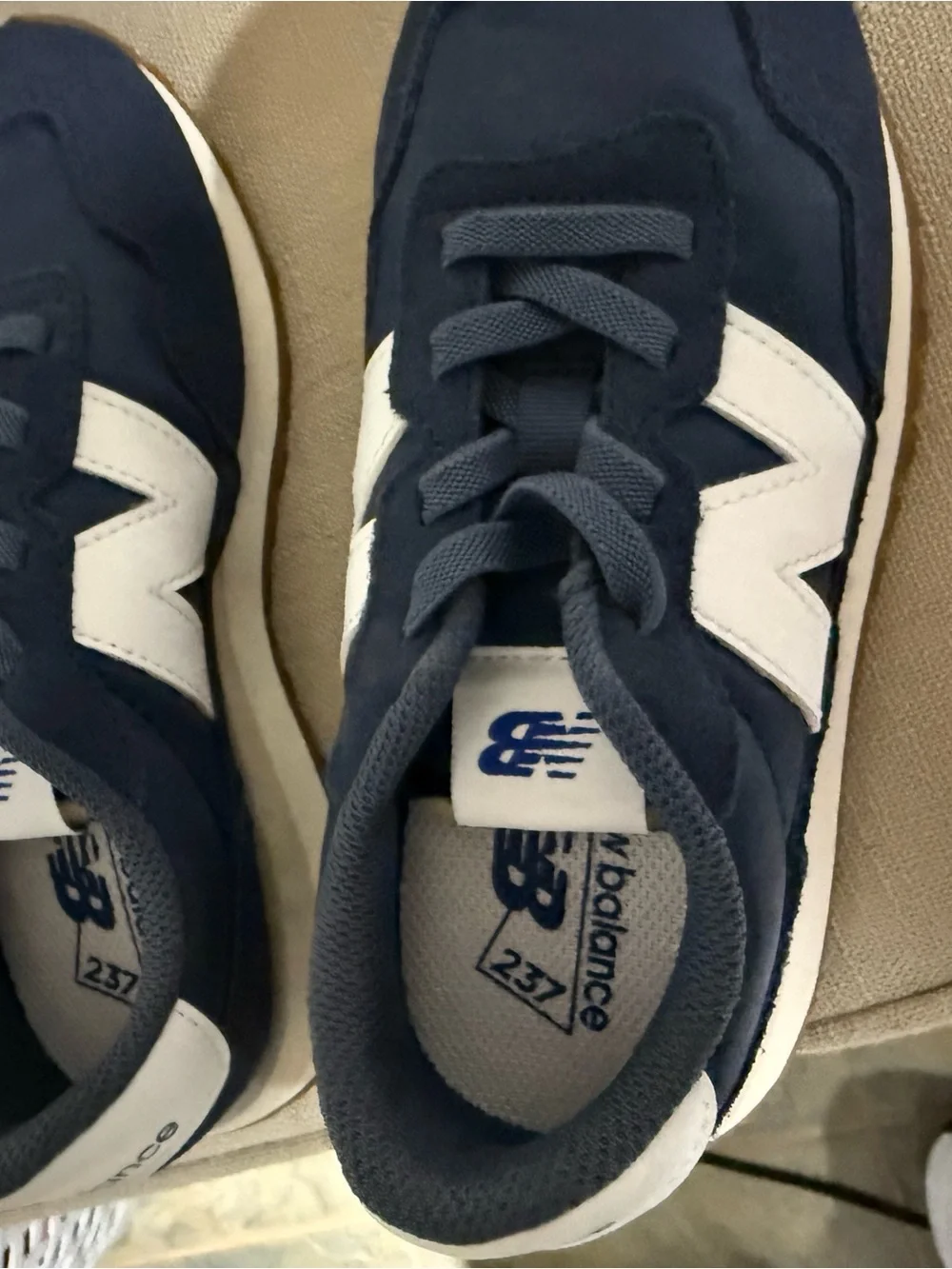 New Balance kids navy